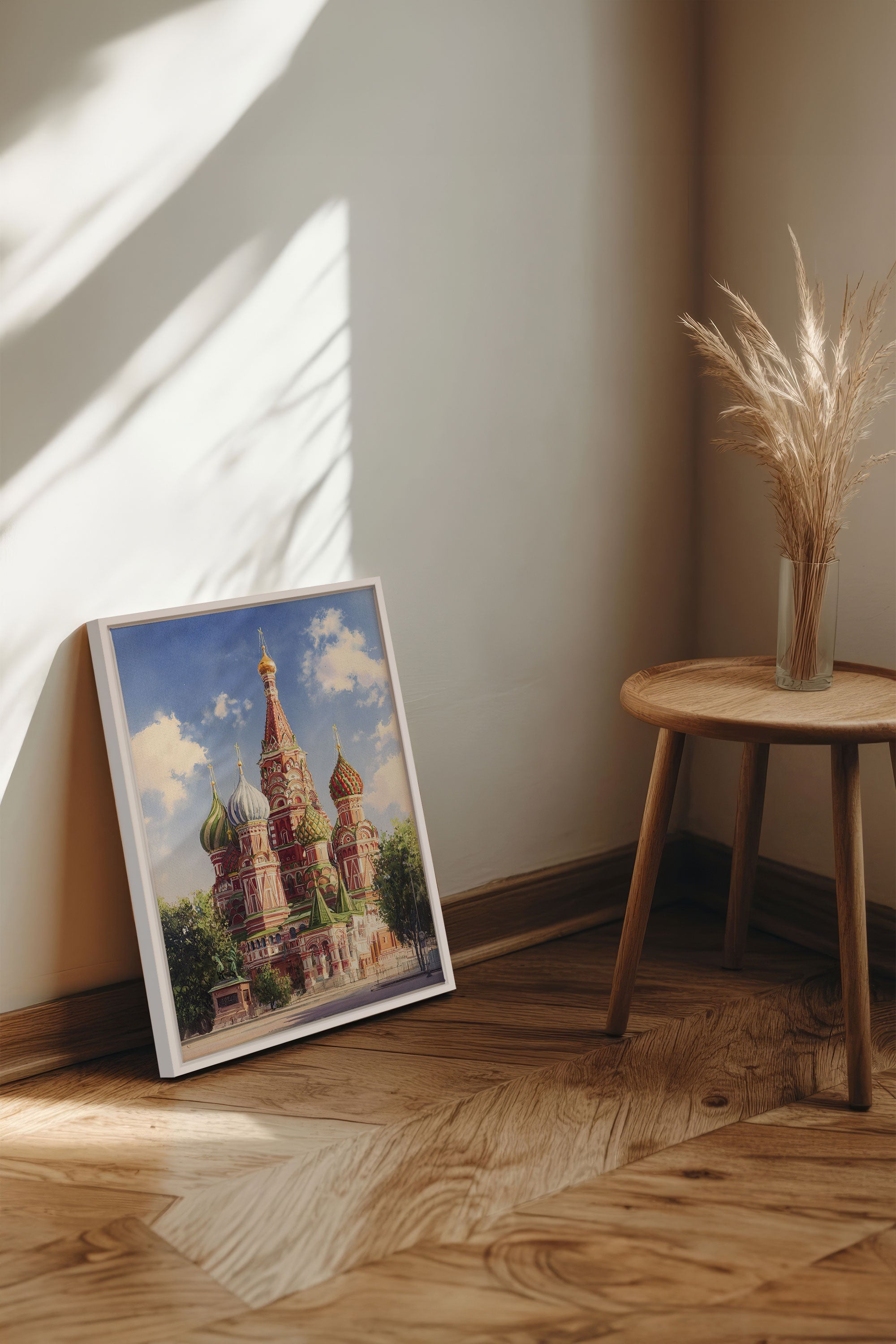 MOSCOW HUES Art Canvas - Oeuvre sur toile étirée
