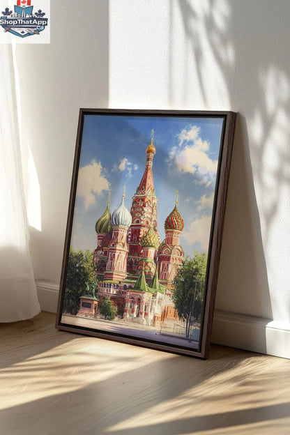 MOSCOW HUES Art Canvas - Oeuvre sur toile étirée - Shopthatapp.ca