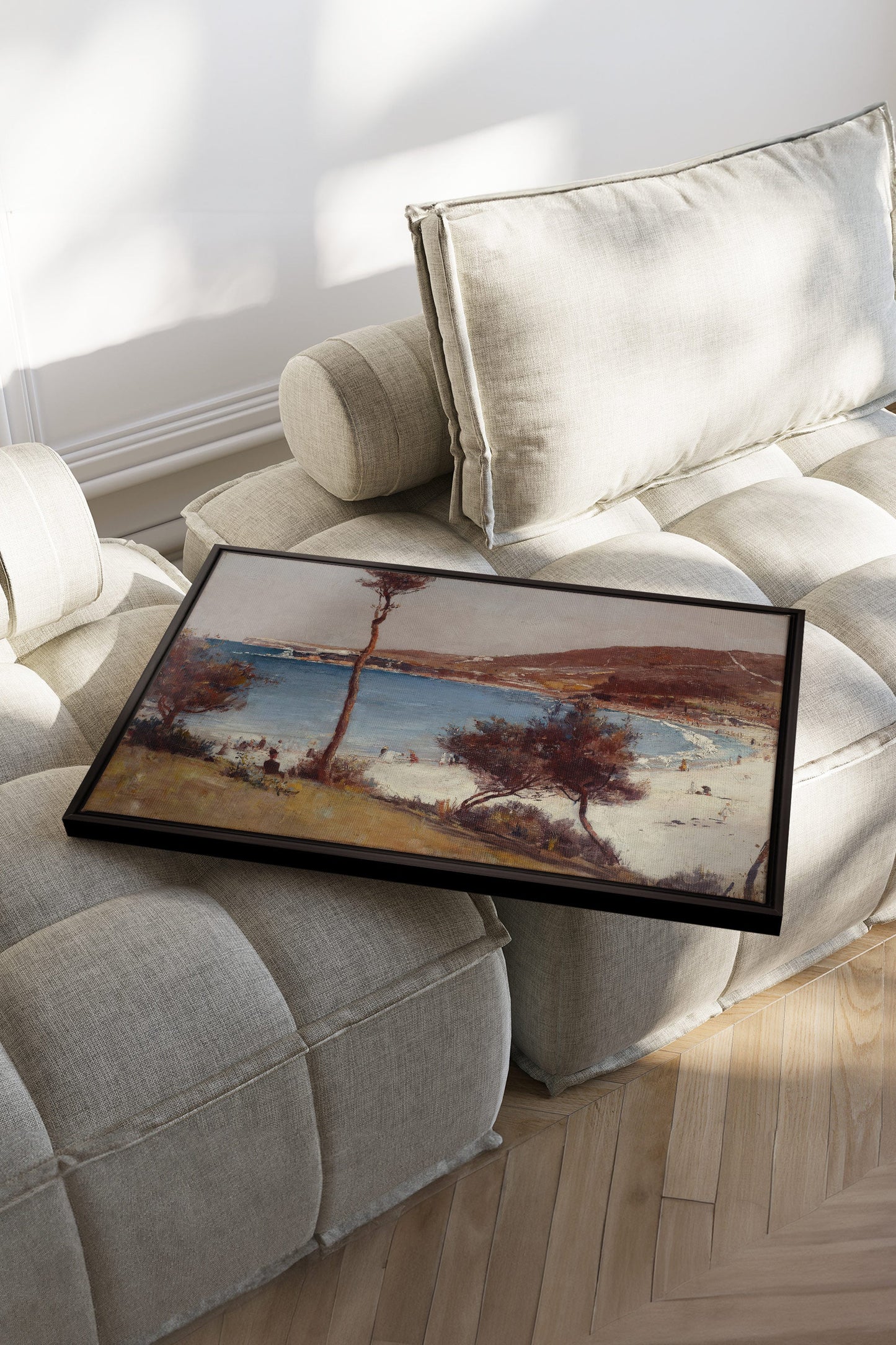 SEAFOAM MEMORIES Canvas Artwork - Oeuvre sur Toile Étirée - Shopthatapp.ca