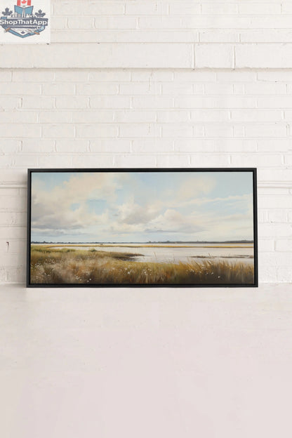 Golden Glow Canvas Art - Oeuvre sur toile étiré - Shopthatapp.ca