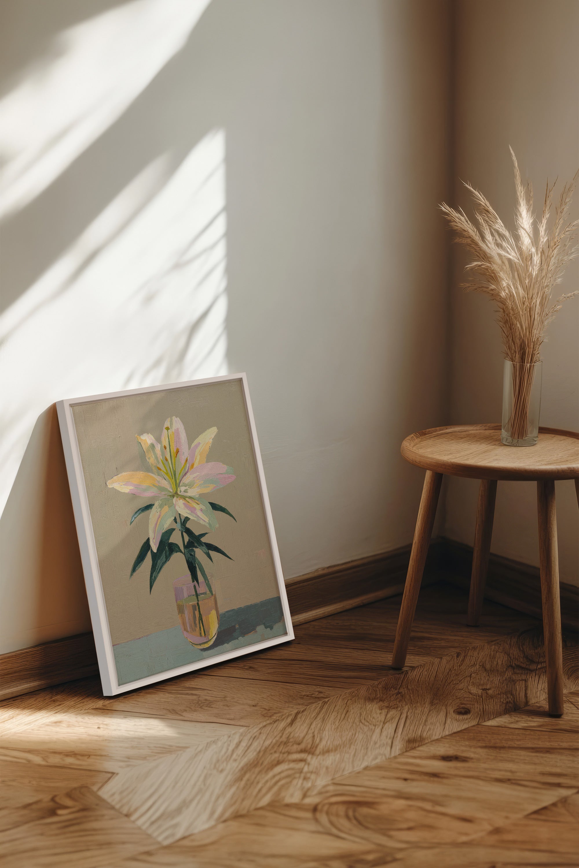 Eternal Lily Canvas Art - Oeuvre sur toile étirée