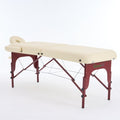 5'' 2 Section wooden Greenlife ® Portable Massage Table Black / Cream - Www.Shopthatapp.ca