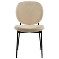 Sashi Dining Chair - Linen Boucle' - Www.Shopthatapp.ca