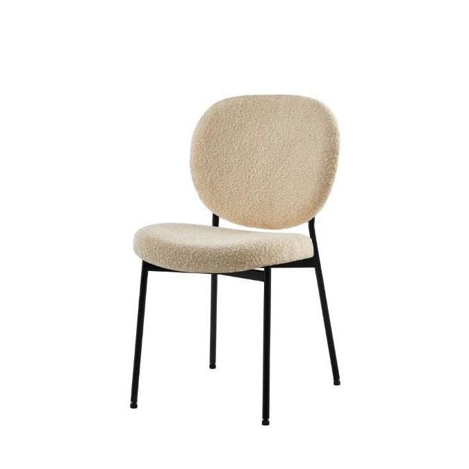 Sashi Dining Chair - Linen Boucle' - Www.Shopthatapp.ca