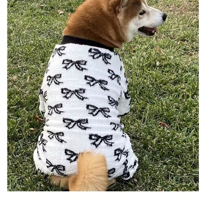 Bows and All Onesie - Luxury Dog Onesie for Large Breeds - Shopthatapp.ca