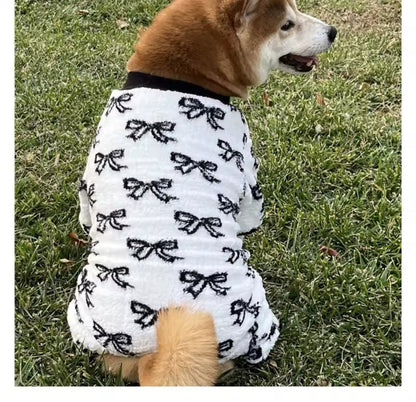 Bows and All Onesie - Luxury Dog Onesie for Large Breeds - Shopthatapp.ca