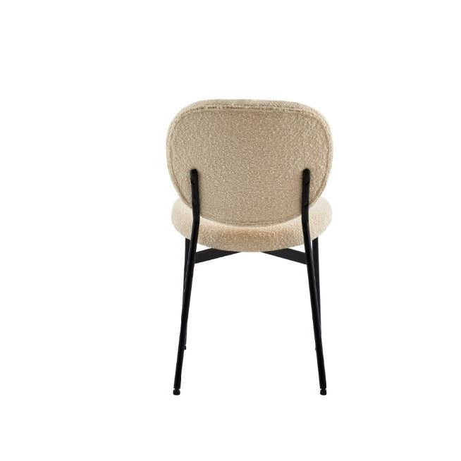 Sashi Dining Chair - Linen Boucle' - Www.Shopthatapp.ca