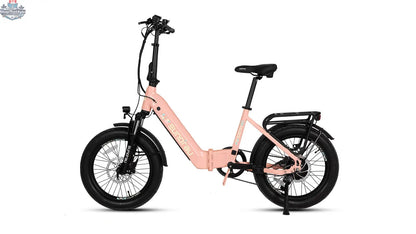 E-Vélo EUNORAU QUEBEC META20 1.0 electric bicycle with sleek frame, handlebars, and battery pack for gaming-inspired riding style