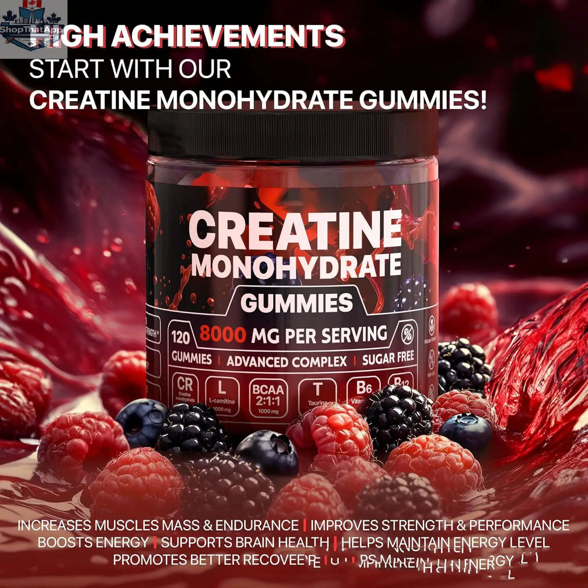 Muscle Boost Gummies - Shopthatapp.ca