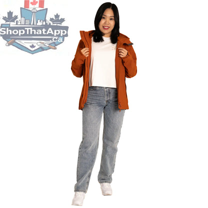 Northern Sun 3-in-1 winter jacket showing waterproof outer layer and removable inner lining for versatile cold-weather wear.