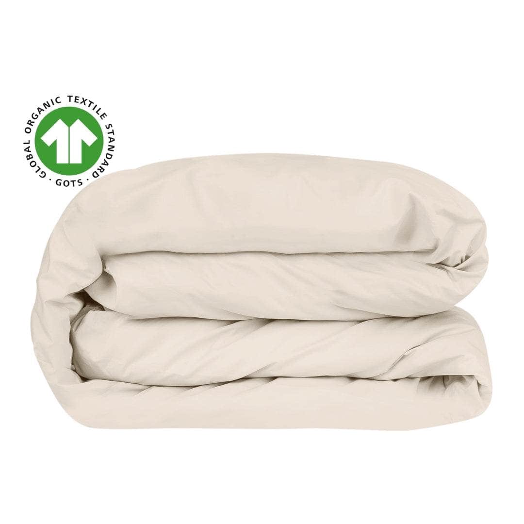 Essential Organic Percale Duvet Cover for Ultimate Comfort and Style - Shopthatapp.ca