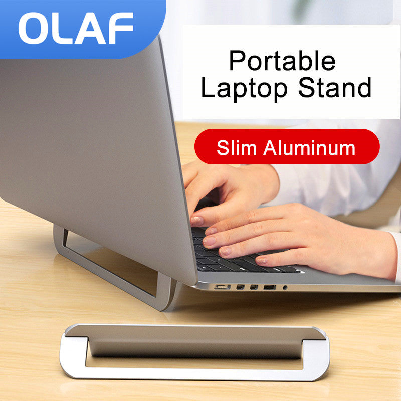 Portable Height-Adjustable Laptop Stand for Desktops