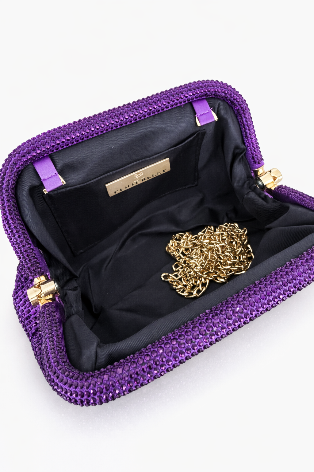 Elevate Your Style with the Purple Evening Clutch