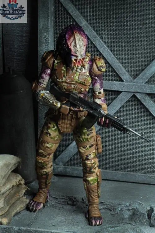 Toy Snowman Predator Ultimate Emissary action figure from the collectables toy series, showcasing detailed character design.