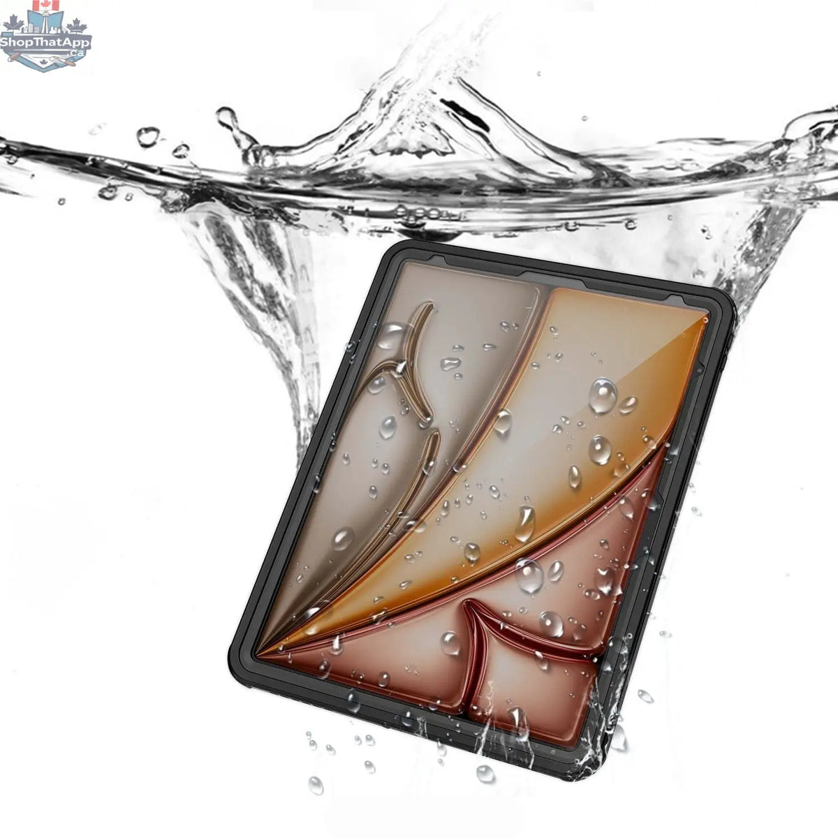 iPad Air 13-inch (M2 / M3 / M4) Waterproof Case - Sealed Protection | Oasis Series - Shopthatapp.ca