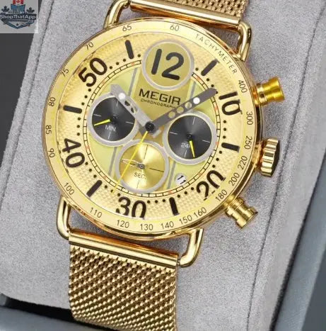 Mens Quartz Watch Fashionable Business Mens Quartz Watch - Shopthatapp.ca