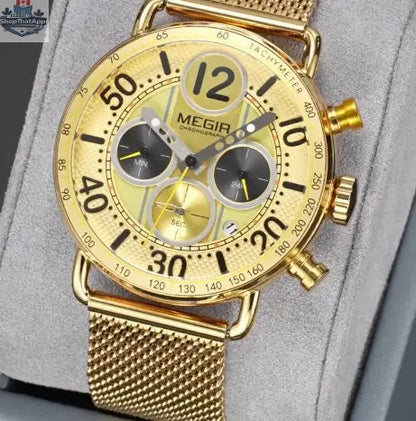 Mens Quartz Watch Fashionable Business Mens Quartz Watch - Shopthatapp.ca