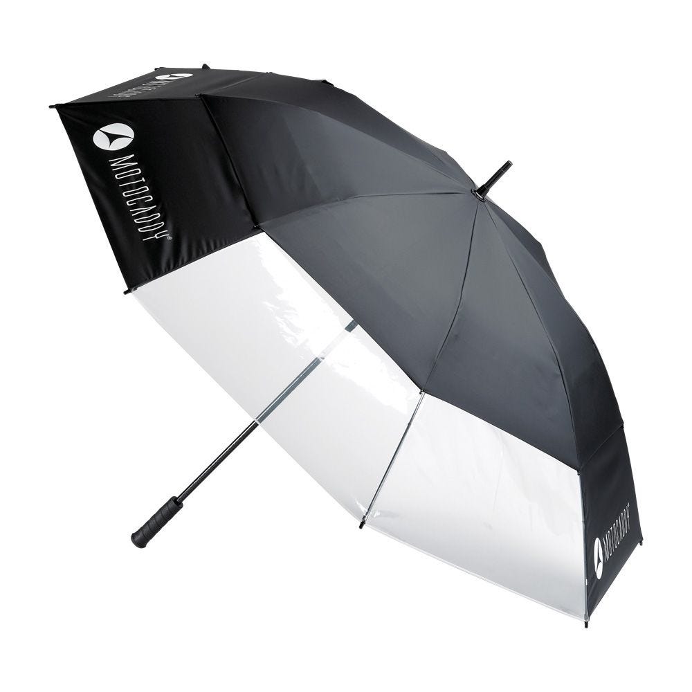 Motocaddy Clearview Umbrella – Extra-Long Canopy & Clear Viewing Panels - Shopthatapp.ca