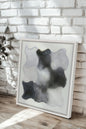 NUANCES FONDUES - Oeuvre sur toile étirée avec fondues sur toile - Shopthatapp.ca
