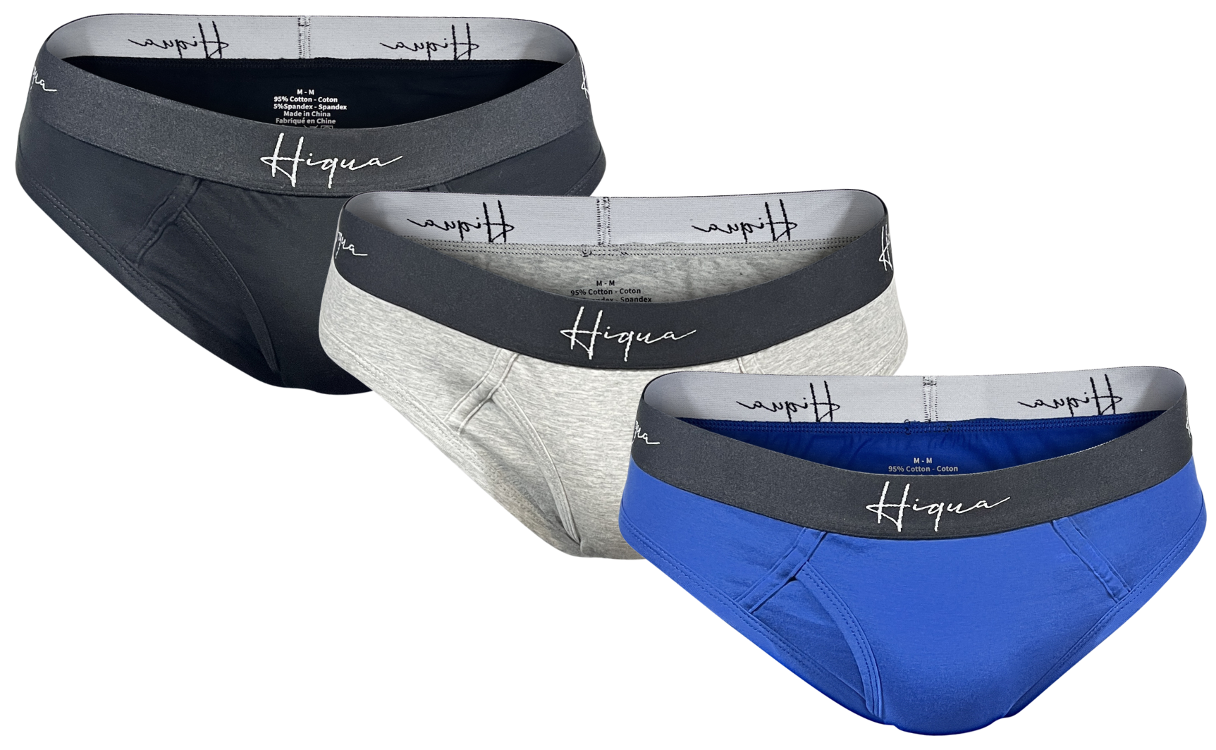 3 Pack Classic Briefs, Multi Colour - Www.Shopthatapp.ca