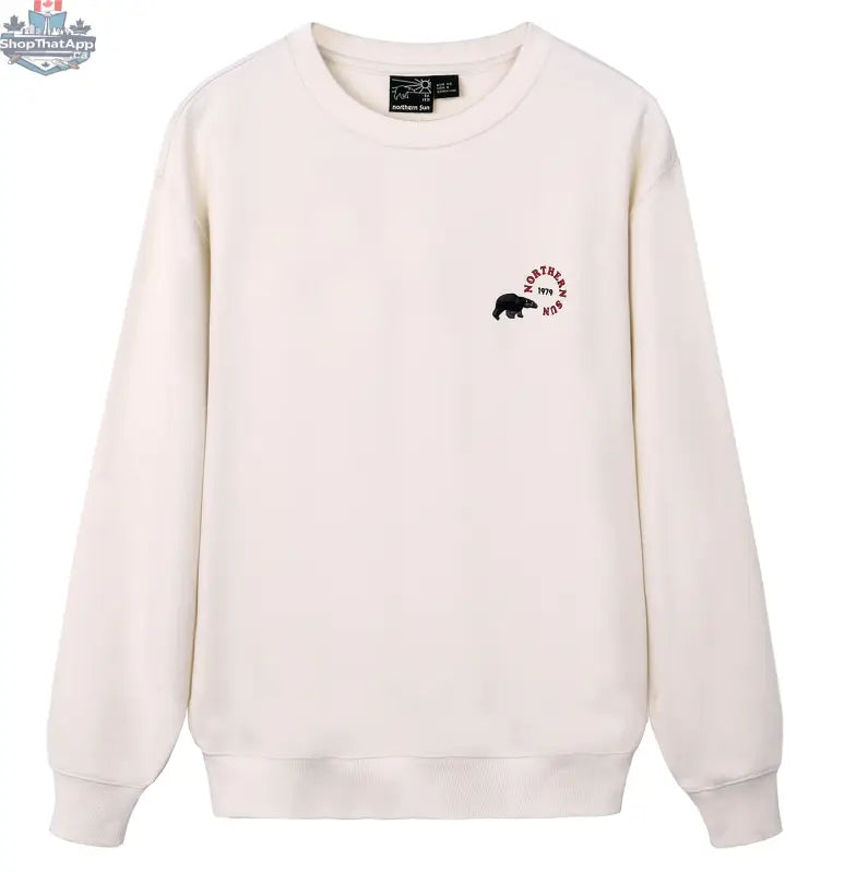 Northern Sun Everyday Crew Sweater in soft knit fabric, featuring a classic crew neckline and long sleeves.