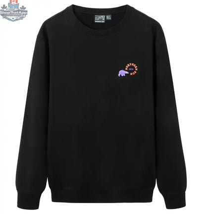 Northern Sun Everyday Crew Sweater, soft knit fabric with ribbed cuffs and collar, in a classic crewneck style.