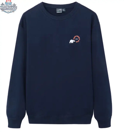 Northern Sun Everyday Crew Sweater in soft knit fabric, featuring a classic crew neck and comfortable fit.