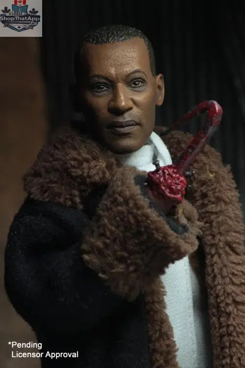 Toy Snowman Candyman action figure from NECA featuring detailed horror character with iconic hook hand and menacing expression.