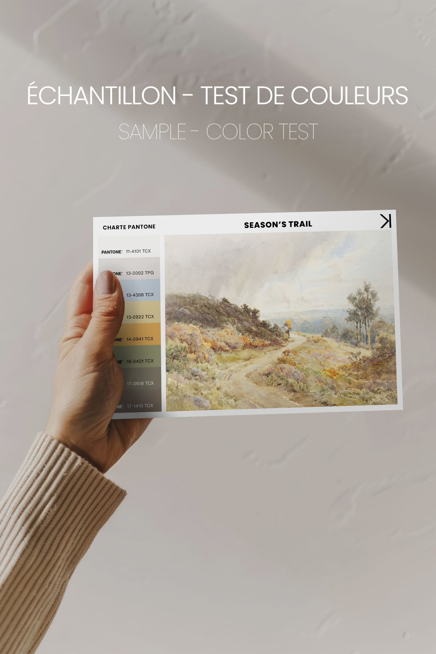 SEASON'S TRAIL, Oeuvre sur toile étirée - Shopthatapp.ca