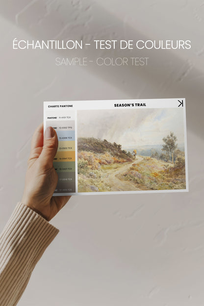 SEASON'S TRAIL, Oeuvre sur toile étirée - Shopthatapp.ca