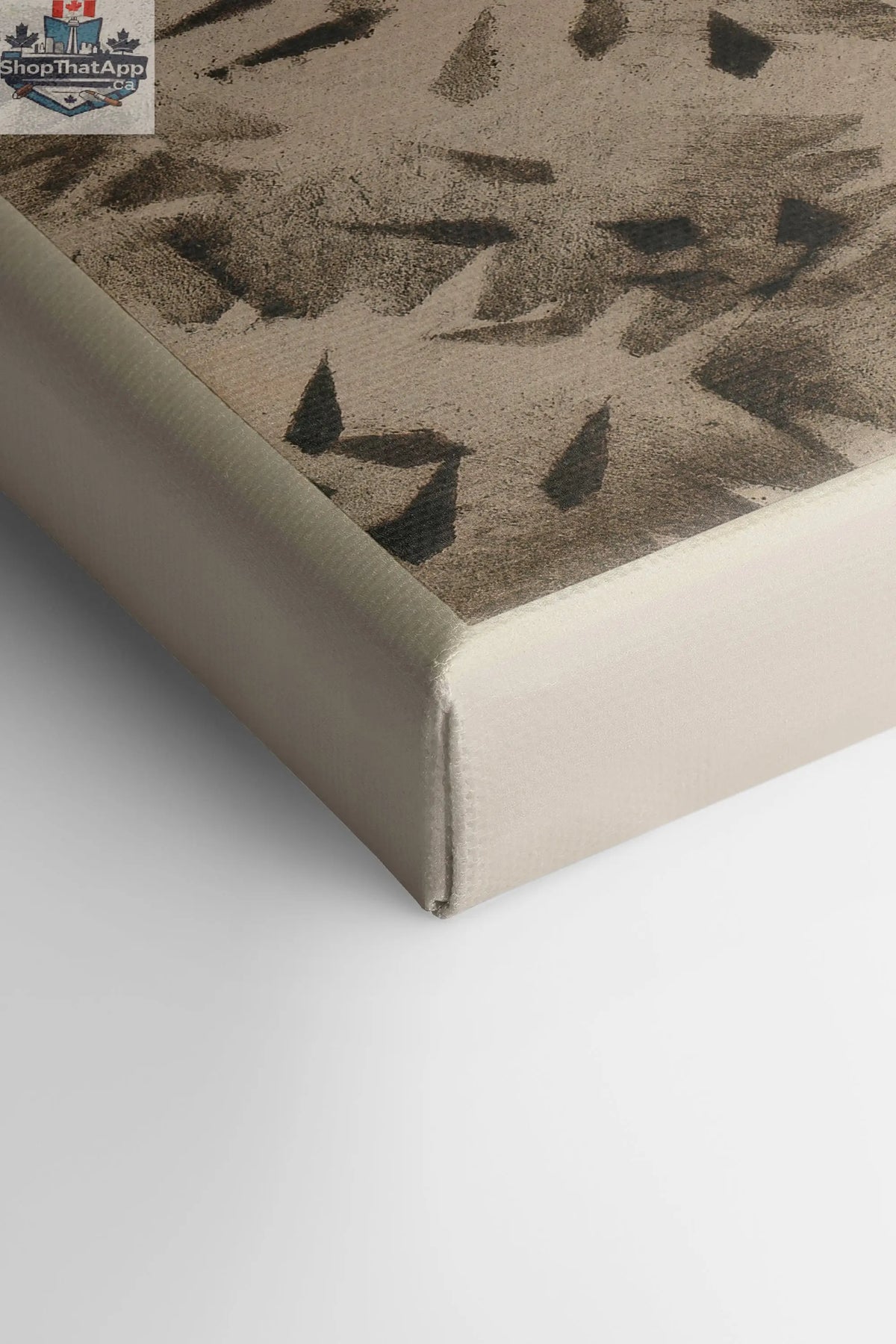 GRAIN D'OMBRE Toile Étirée - Oeuvre Exceptionnelle sur Toile - Shopthatapp.ca