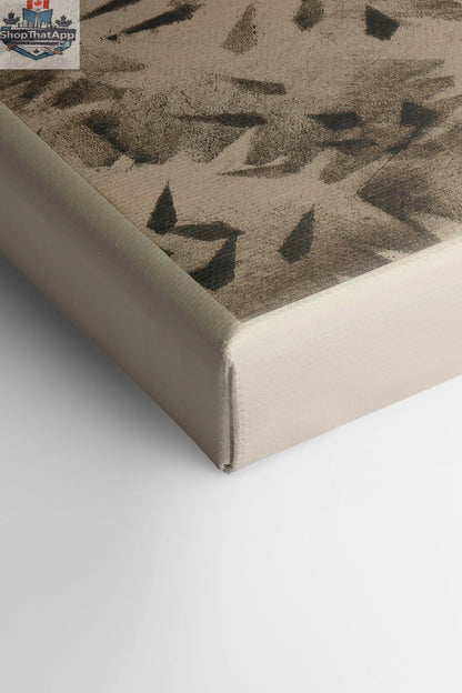 GRAIN D'OMBRE Toile Étirée - Oeuvre Exceptionnelle sur Toile - Shopthatapp.ca