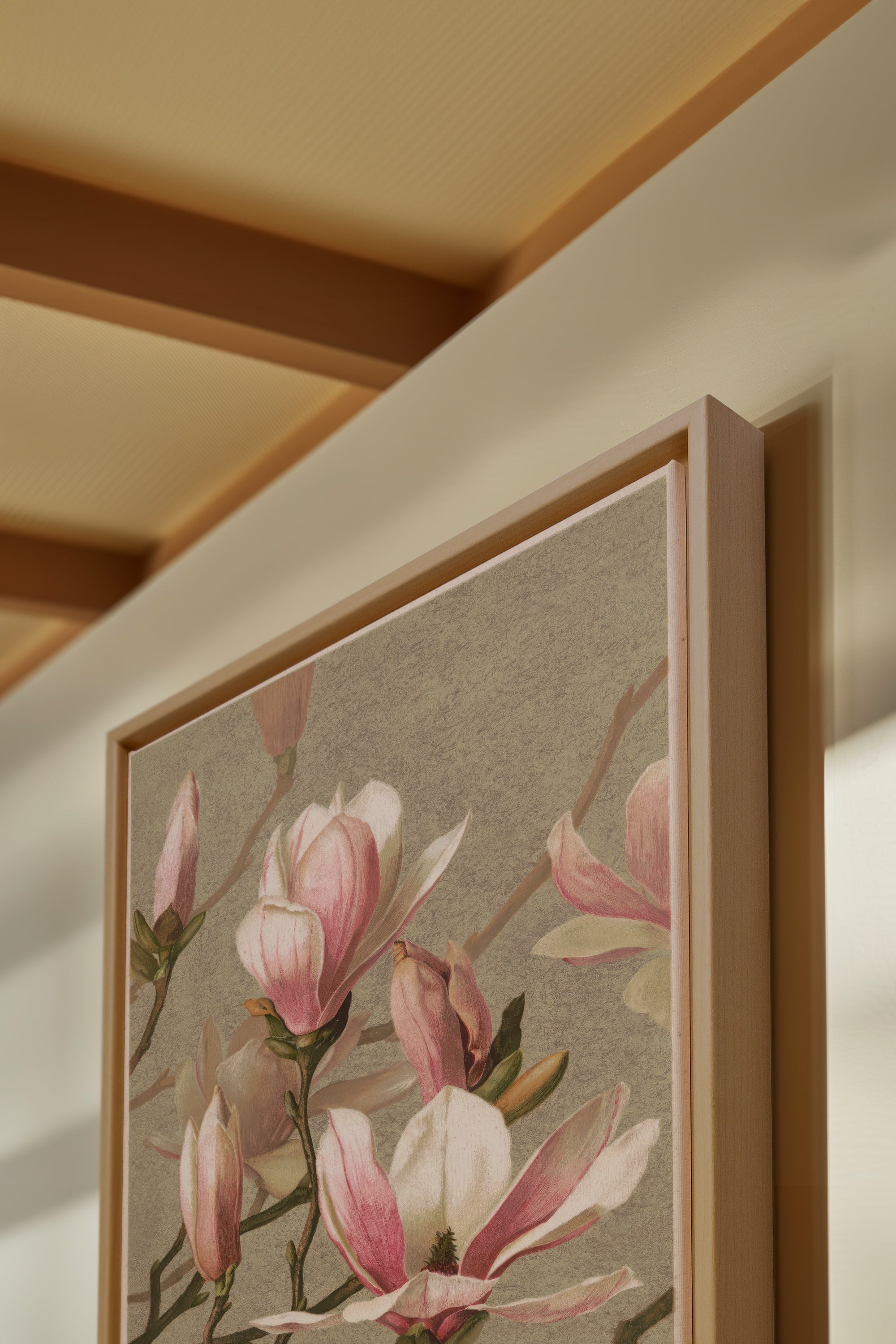 MAGNOLIA WHISPER Canvas Art - Oeuvre sur Toile Étirée
