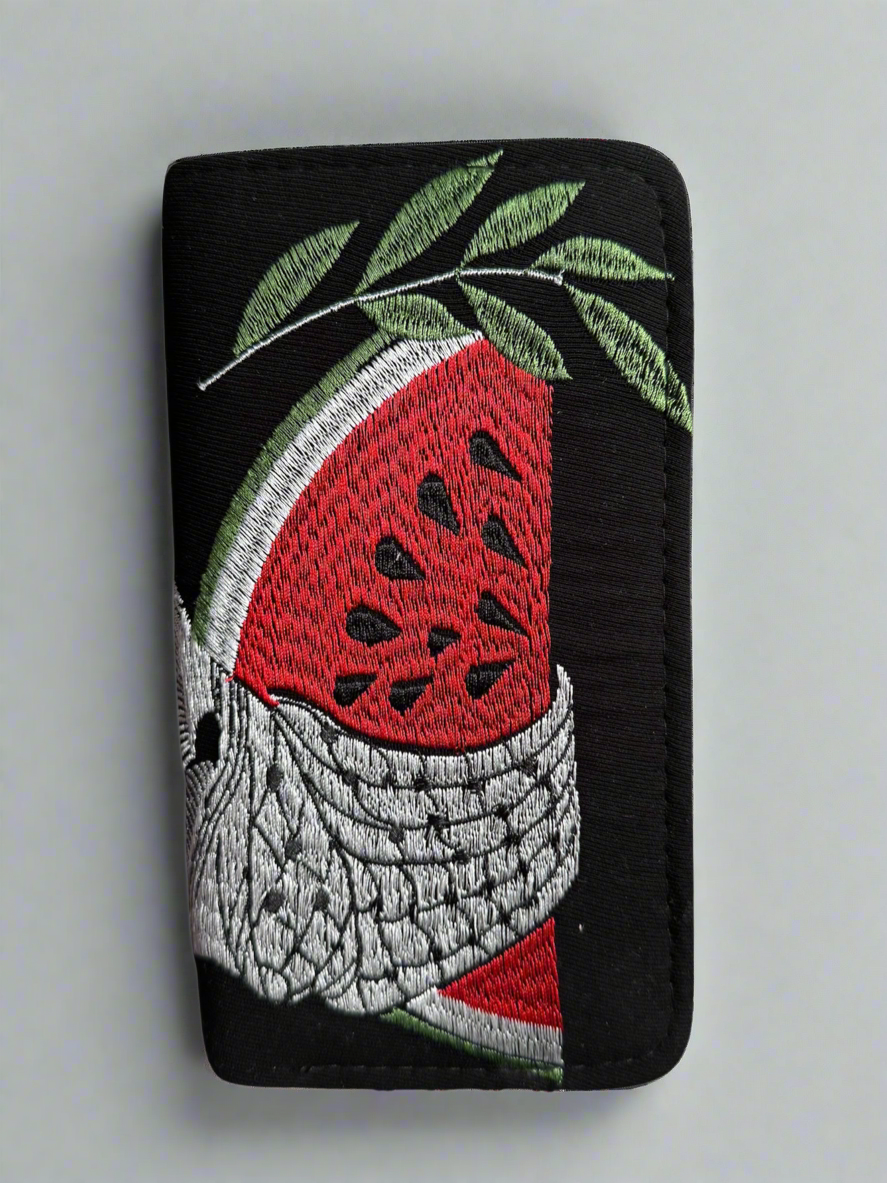 Large Palestinian Wallet – Red, Gold, Watermelon, or Kufiya - Shopthatapp.ca
