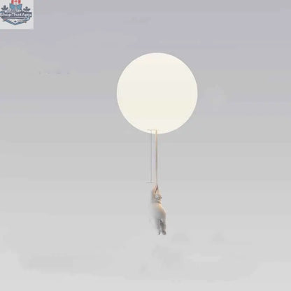Children'S Room Balloon Lamp Cartoon Net Red Creative Aisle Balcony Restaurant Polar Bear Bedroom Ceiling Lamp - Shopthatapp.ca