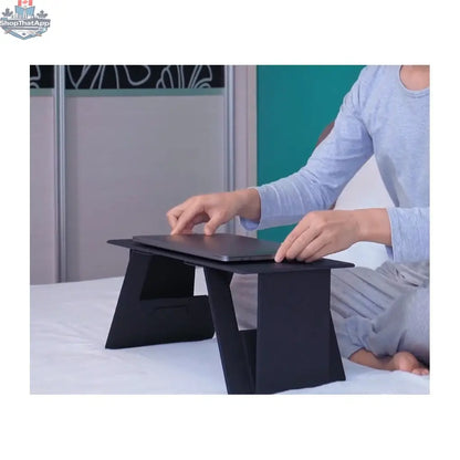 Portable Laptop Stand Foldable Support Base Notebook Stand Lapdesk Multifunctional Computer Laptop Holder Cooling Pad Riser - Shopthatapp.ca