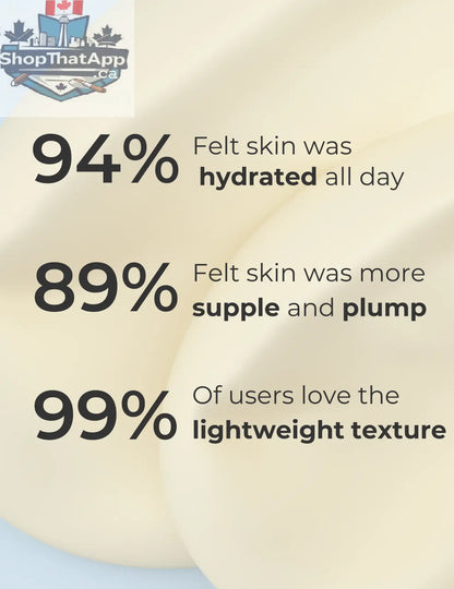 Moisturizer for All Skin Types - Shopthatapp.ca
