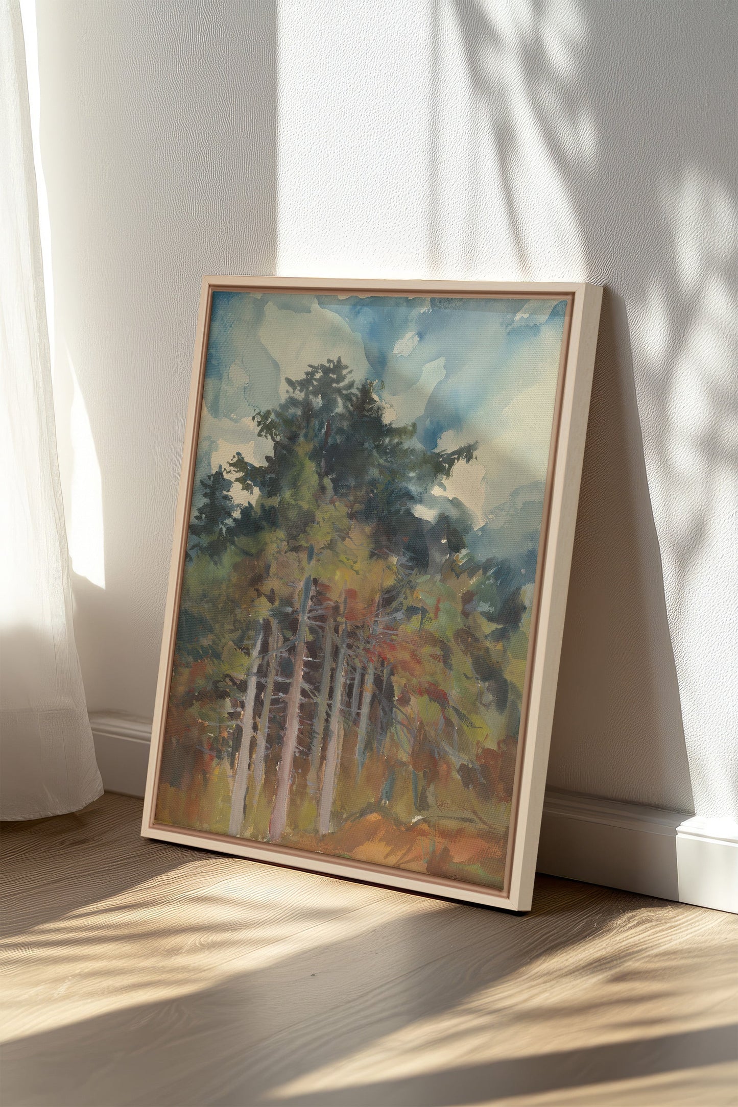 WILD GROVE Toile Étirée Artisanale - Œuvre Sur Toile Étirée - Shopthatapp.ca