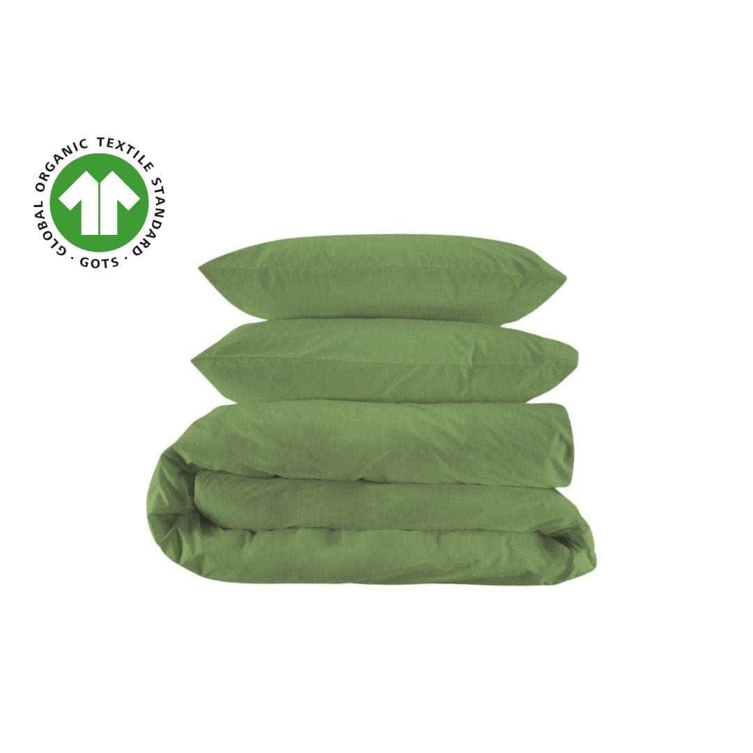 Essential Organic Percale Collection Duvet Cover & Pillowcase Set - Www.Shopthatapp.ca