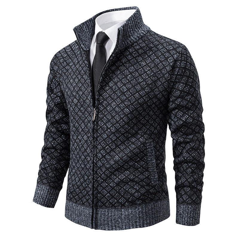 Thickened Plaid Print Jacketss