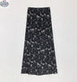 Gallery Dusse Vintage Print Draped Skirt for a Timeless Look - Shopthatapp.ca