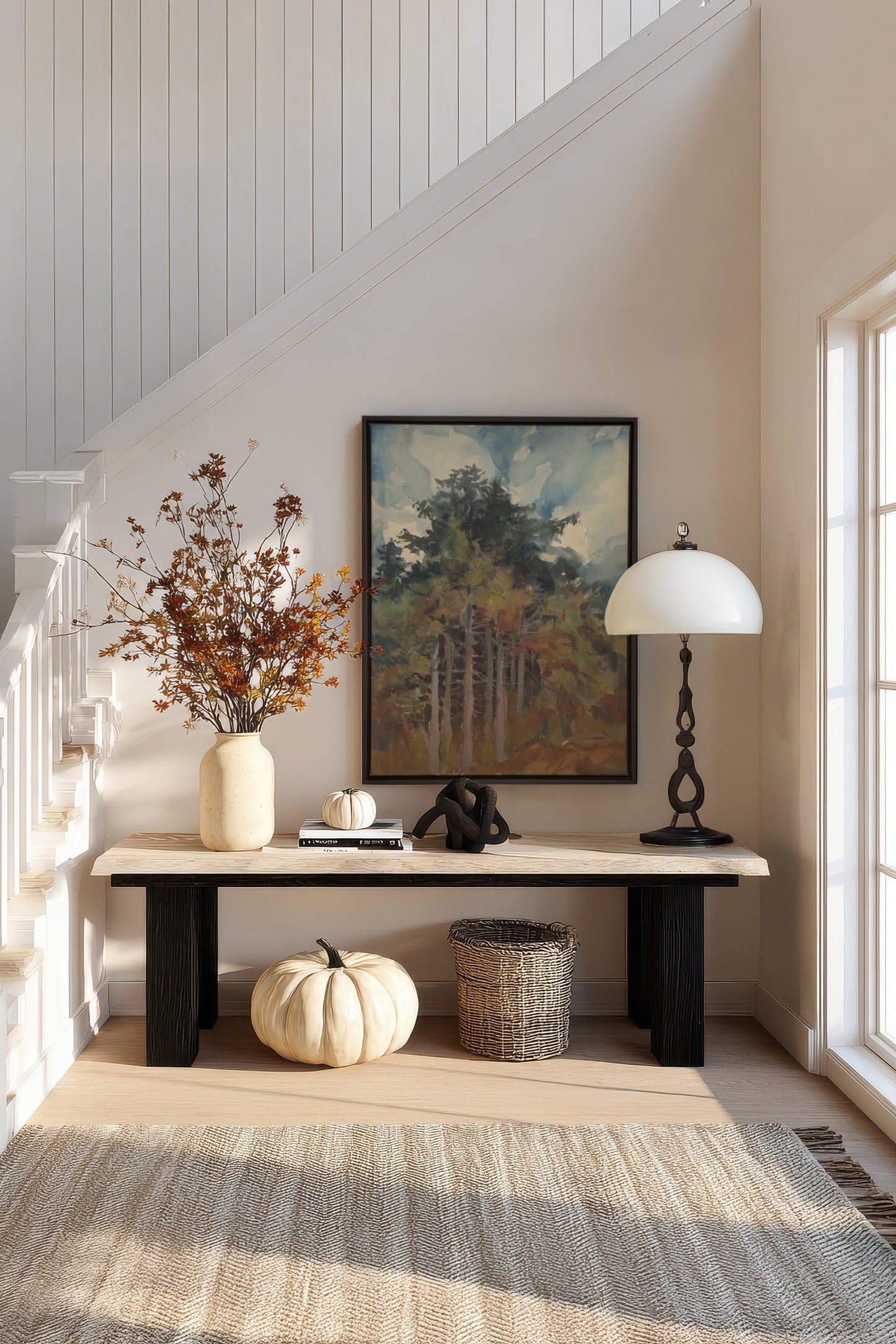 WILD GROVE Toile Étirée Artisanale - Œuvre Sur Toile Étirée - Shopthatapp.ca