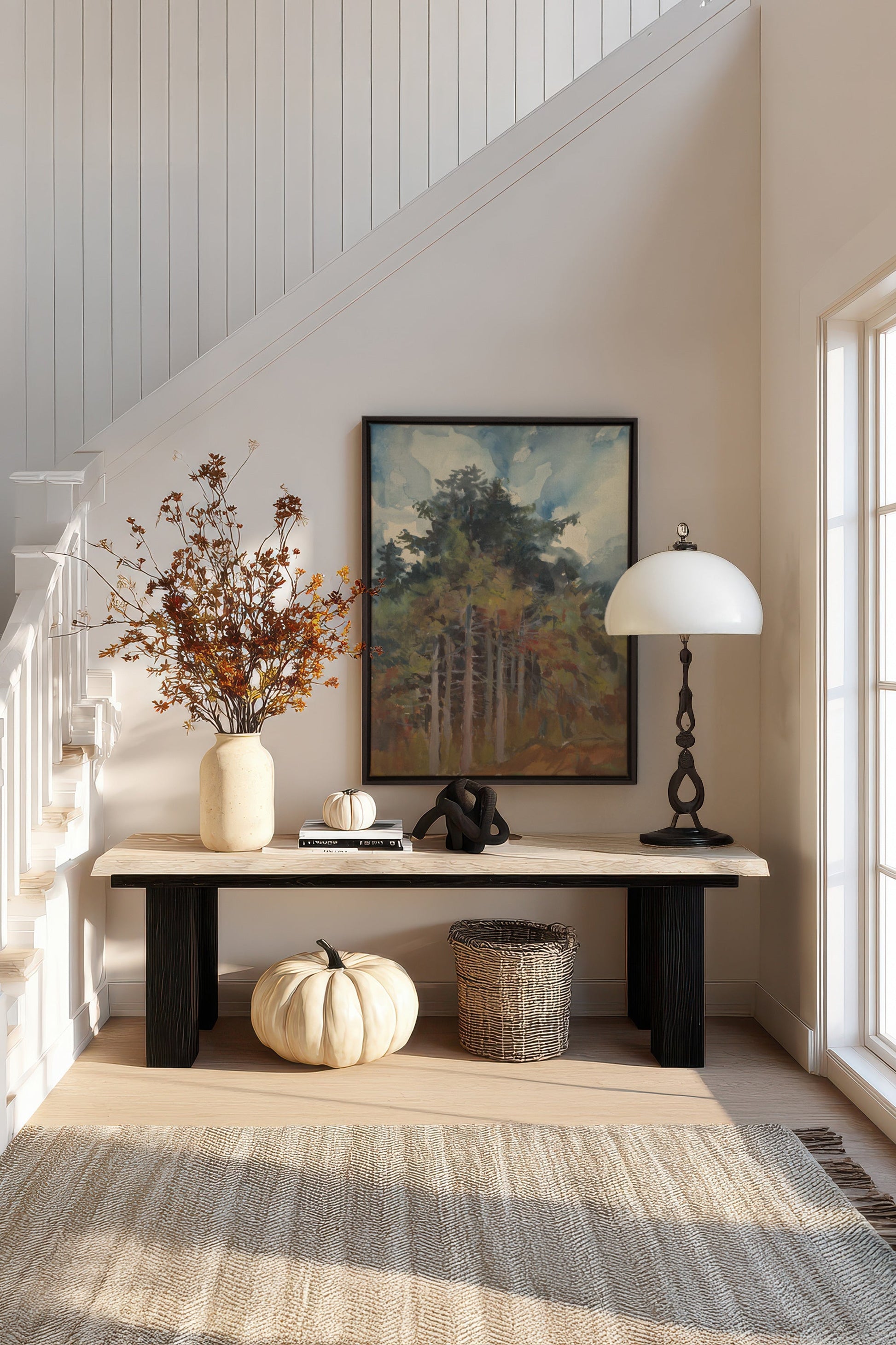 WILD GROVE Toile Étirée Artisanale - Œuvre Sur Toile Étirée - Shopthatapp.ca