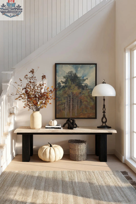 WILD GROVE Toile Étirée Artisanale - Œuvre Sur Toile Étirée - Shopthatapp.ca