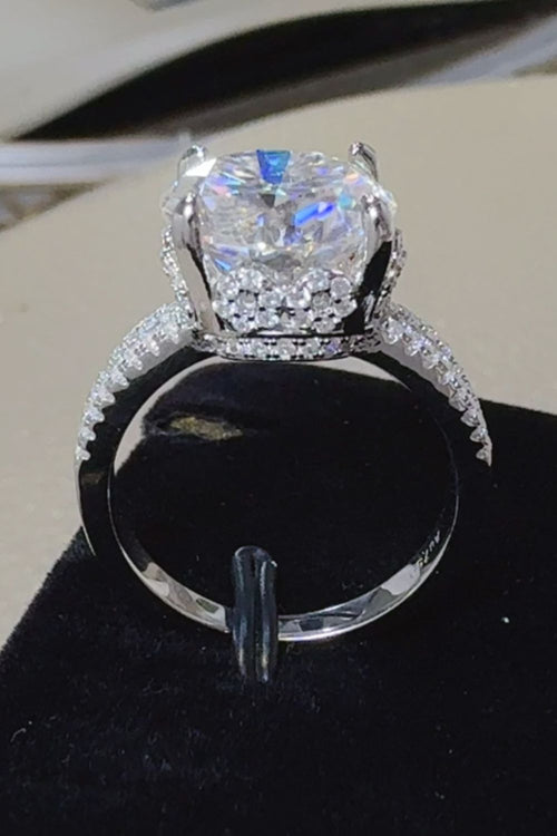5 Carat Moissanite Ring in 925 Sterling Silver - Shopthatapp.ca