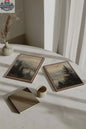 ECHOES IN THE MIST ARTWORK - Stunning 2 Piece Stretched Canvas Set - Shopthatapp.ca