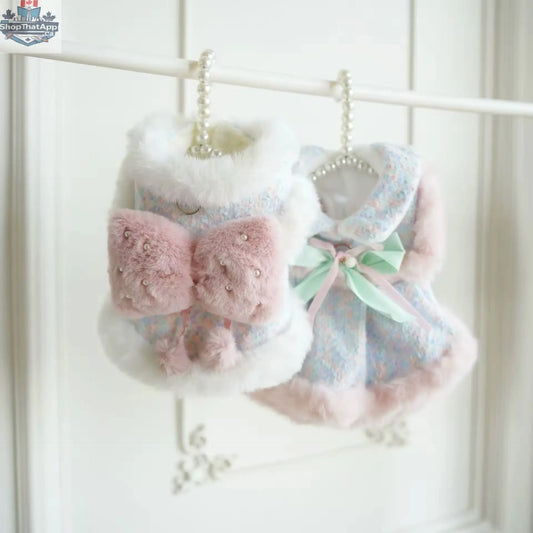 Princessa Easter Coat for Dogs | Luxury Spring Dog Outfit - Shopthatapp.ca
