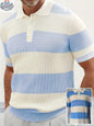 Mens Clothing Summer Fashion Lapel Sweater Short Sleeve Men Clothing Men Wears - Shopthatapp.ca