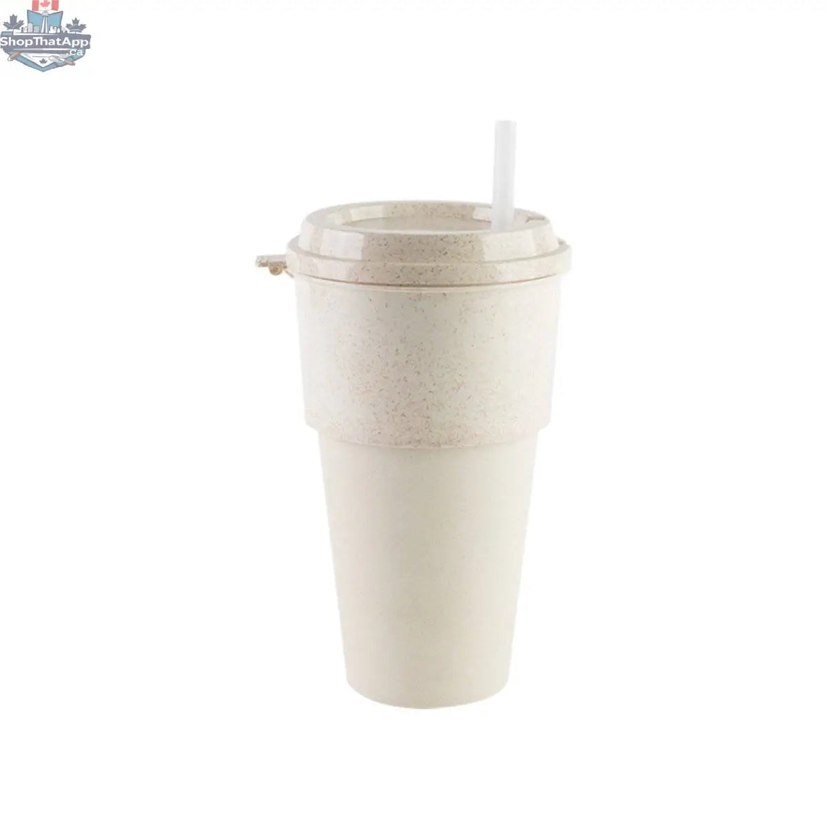 All-in-One Snack and Drink Cup (16 oz) - BPA-Free Bamboo, Eco-Friendly, Dishwasher-Safe - Shopthatapp.ca