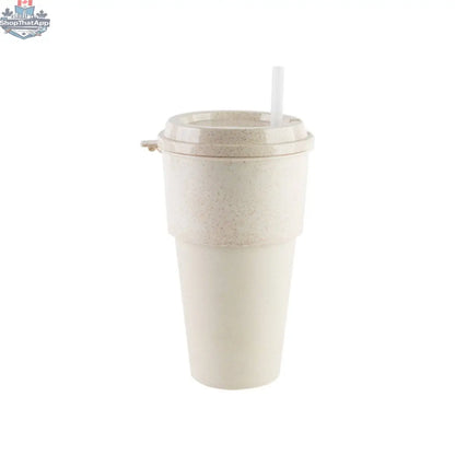 All-in-One Snack and Drink Cup (16 oz) - BPA-Free Bamboo, Eco-Friendly, Dishwasher-Safe - Shopthatapp.ca